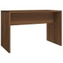 Taburete de tocador contrachapada marrón roble 70x35x45 cm de vidaXL, Bancos de tocador - Ref: Foro24-820525, Precio: 27,55 €...