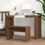 Waschtisch aus braunem Eichensperrholz 70x35x45 cm von vidaXL, Schminkbänke - Ref: Foro24-820525, Preis: 27,90 €, Rabatt: %