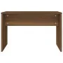 Taburete de tocador contrachapada marrón roble 70x35x45 cm de vidaXL, Bancos de tocador - Ref: Foro24-820525, Precio: 27,55 €...