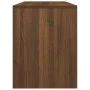 Taburete de tocador contrachapada marrón roble 70x35x45 cm de vidaXL, Bancos de tocador - Ref: Foro24-820525, Precio: 27,55 €...