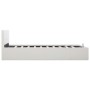 Hydraulic canapé bed white synthetic leather 120x200 cm by vidaXL, Beds and slatted bases - Ref: Foro24-285518, Price: 298,25...