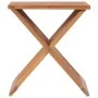Solid teak wood folding stool 40x32x45 cm by vidaXL, Folding stools and chairs - Ref: Foro24-48992, Price: 70,19 €, Discount: %