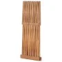 Solid teak wood folding stool 40x32x45 cm by vidaXL, Folding stools and chairs - Ref: Foro24-48992, Price: 70,19 €, Discount: %