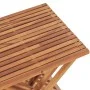 Solid teak wood folding stool 40x32x45 cm by vidaXL, Folding stools and chairs - Ref: Foro24-48992, Price: 70,19 €, Discount: %