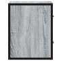 Mesita de noche de pared gris sonoma 40x31x39,5 cm