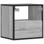 Mesitas de noche de pared 2 unidades gris sonoma 40x31x39,5 cm en Mesitas de noche | Comprar online en Foro24