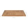 Tischplatte aus massivem Teakholz, 60 x 60 x 2,5 cm von vidaXL, Tischplatten - Ref: Foro24-48988, Preis: 80,42 €, Rabatt: %