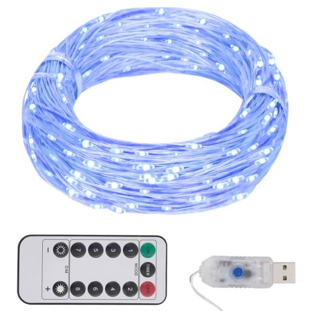Lichtbänder mit 300 blauen PVC-LEDs 30 m von vidaXL, Weihnachtsbeleuchtung - Ref: Foro24-330053, Preis: 19,97 €, Rabatt: %