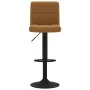 Kitchen stools 2 units brown velvet by vidaXL, Kitchen stools - Ref: Foro24-334303, Price: 119,02 €, Discount: %