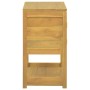 Solid teak wood bathroom furniture 60x40x75 cm by vidaXL, Lockers and storage cabinets - Ref: Foro24-338237, Price: 136,75 €,...