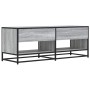 Mueble TV metal y madera ingeniería gris Sonoma 120,5x40x46 cm en Muebles TV | Comprar online en Foro24