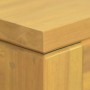 Badezimmerschrank aus massivem Teakholz, 85 x 40 x 75 cm von vidaXL, Schließfächer und Lagerschränke - Ref: Foro24-338238, Pr...