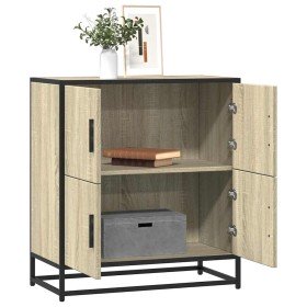 Aparador madera ingeniería roble Sonoma 68x35x76 cm en Aparadores | Comprar online en Foro24