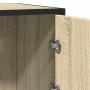 Aparador madera ingeniería roble Sonoma 68x35x76 cm