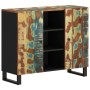 Sideboard mit 2 Türen aus recyceltem Massivholz 90x33x75 cm von vidaXL, Sideboards - Ref: Foro24-352927, Preis: 194,91 €, Rab...