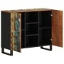 Sideboard mit 2 Türen aus recyceltem Massivholz 90x33x75 cm von vidaXL, Sideboards - Ref: Foro24-352927, Preis: 191,22 €, Rab...