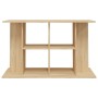 Aquariumhalterung aus Holzwerkstoff, Sonoma-Eiche, 100 x 40 x 60 cm von vidaXL, Aquarium unterstützt - Ref: Foro24-833586, Pr...