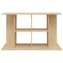 Aquariumhalterung aus Holzwerkstoff, Sonoma-Eiche, 100 x 40 x 60 cm von vidaXL, Aquarium unterstützt - Ref: Foro24-833586, Pr...