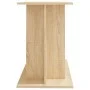 Aquariumhalterung aus Holzwerkstoff, Sonoma-Eiche, 100 x 40 x 60 cm von vidaXL, Aquarium unterstützt - Ref: Foro24-833586, Pr...
