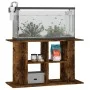 Engineered wood aquarium support smoked oak 100x40x60 cm by vidaXL, Aquarium supports - Ref: Foro24-833588, Price: 77,02 €, D...