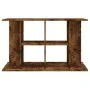 Engineered wood aquarium support smoked oak 100x40x60 cm by vidaXL, Aquarium supports - Ref: Foro24-833588, Price: 77,02 €, D...