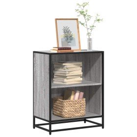 Estantería madera ingeniería gris sonoma 60x35x76 cm en Librerías y estanterías | Comprar online en Foro24