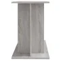 Sonoma gray engineered wood aquarium support 100x40x60 cm by vidaXL, Aquarium supports - Ref: Foro24-833589, Price: 75,83 €, ...