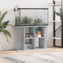 Aquarienhalter aus grauem Beton 100x40x60 cm von vidaXL, Aquarium unterstützt - Ref: Foro24-833587, Preis: 70,97 €, Rabatt: %