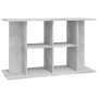 Aquarienhalter aus grauem Beton 100x40x60 cm von vidaXL, Aquarium unterstützt - Ref: Foro24-833587, Preis: 70,97 €, Rabatt: %