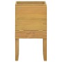 Armario de baño madera maciza de teca 45x45x75 cm de vidaXL, Taquillas y armarios de almacenamiento - Ref: Foro24-338246, Pre...