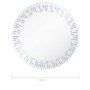 Espejo de baño con LED 70 cm