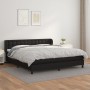 Boxspringbett mit schwarzer Kunstledermatratze 160x200 cm von vidaXL, Betten und Lattenroste - Ref: Foro24-3127319, Preis: 51...