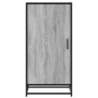 Mueble zapatero madera contrachapada gris sonoma 48x38x97,5 cm