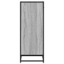 Mueble zapatero madera contrachapada gris sonoma 48x38x97,5 cm