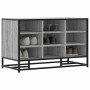 Banco zapatero madera de ingeniería gris sonoma 84x40x53,5 cm