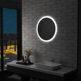 Espejo de baño con LED 60 cm