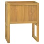 Badezimmerschrank aus massivem Teakholz, 60 x 45 x 75 cm von vidaXL, Schließfächer und Lagerschränke - Ref: Foro24-338247, Pr...
