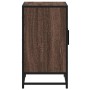 Armario lavabo baño madera ingeniería roble marrón 90x33x60 cm