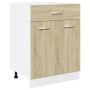 Cajón bajo "Lyon" roble Sonoma 60x46x81,5 cm Madera de