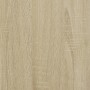Armario de horno madera contrachapada color roble 60x46x81,5 cm en Armarios de cocina | Comprar online en Foro24