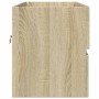 Armario lavabo madera contrachapada roble Sonoma 90x38,5x45 cm