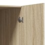 Armario de lavadora roble Sonoma 70,5x71,5x91,5 cm