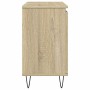 Armario de baño madera de ingeniería roble Sonoma 58x33x60 cm