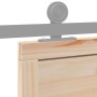 Puerta de granero madera maciza de pino 90x208 cm