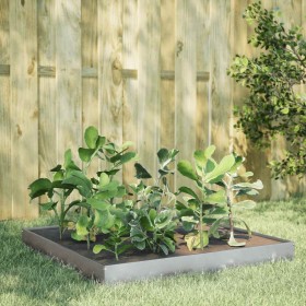 Jardinera de acero galvanizado 100x100x18,5 cm Jardinera de acero galvanizado 100x100x18,5 cm