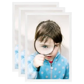 Collage photo frames for table, 5 units, white MDF, 21x29.7cm by vidaXL, Photo frames - Ref: Foro24-332592, Price: 10,72 €, D...