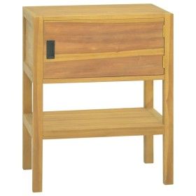 Massivholz Teak Badezimmerschrank 60x40x75 cm von vidaXL, Schließfächer und Lagerschränke - Ref: Foro24-338249, Preis: 139,22...