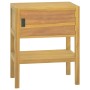 Massivholz Teak Badezimmerschrank 60x40x75 cm von vidaXL, Schließfächer und Lagerschränke - Ref: Foro24-338249, Preis: 139,22...