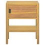 Massivholz Teak Badezimmerschrank 60x40x75 cm von vidaXL, Schließfächer und Lagerschränke - Ref: Foro24-338249, Preis: 139,22...