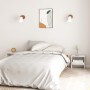 Nachttisch aus massivem weißem Mangoholz, 40 x 30,5 x 40 cm von vidaXL, Nachttische - Ref: Foro24-808055, Preis: 30,52 €, Rab...